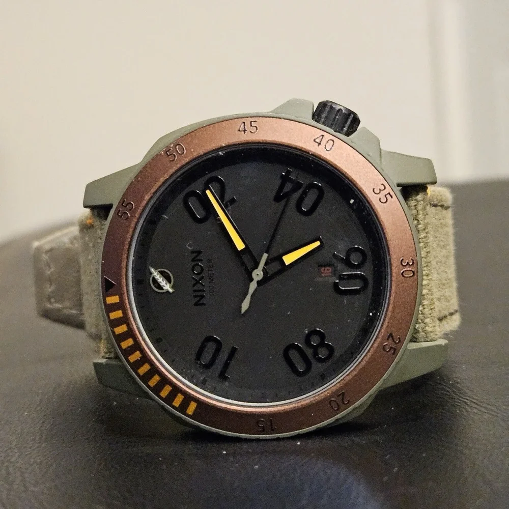 Nixon Star Wars Ranger LTD Boba Fett Watch 2015 Disney Needs New Battery As Is